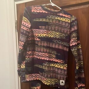 Burton youth fleece set long underwear- very cozy, soft and warm